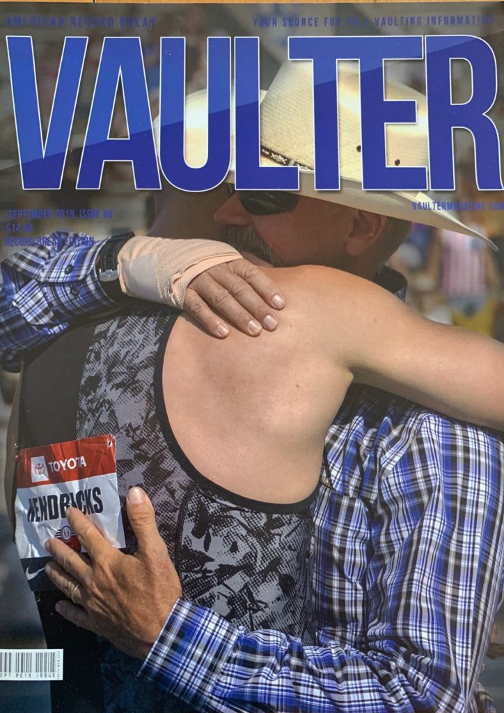 Sam and Scott Kendricks Vaulter Magazine September 2019