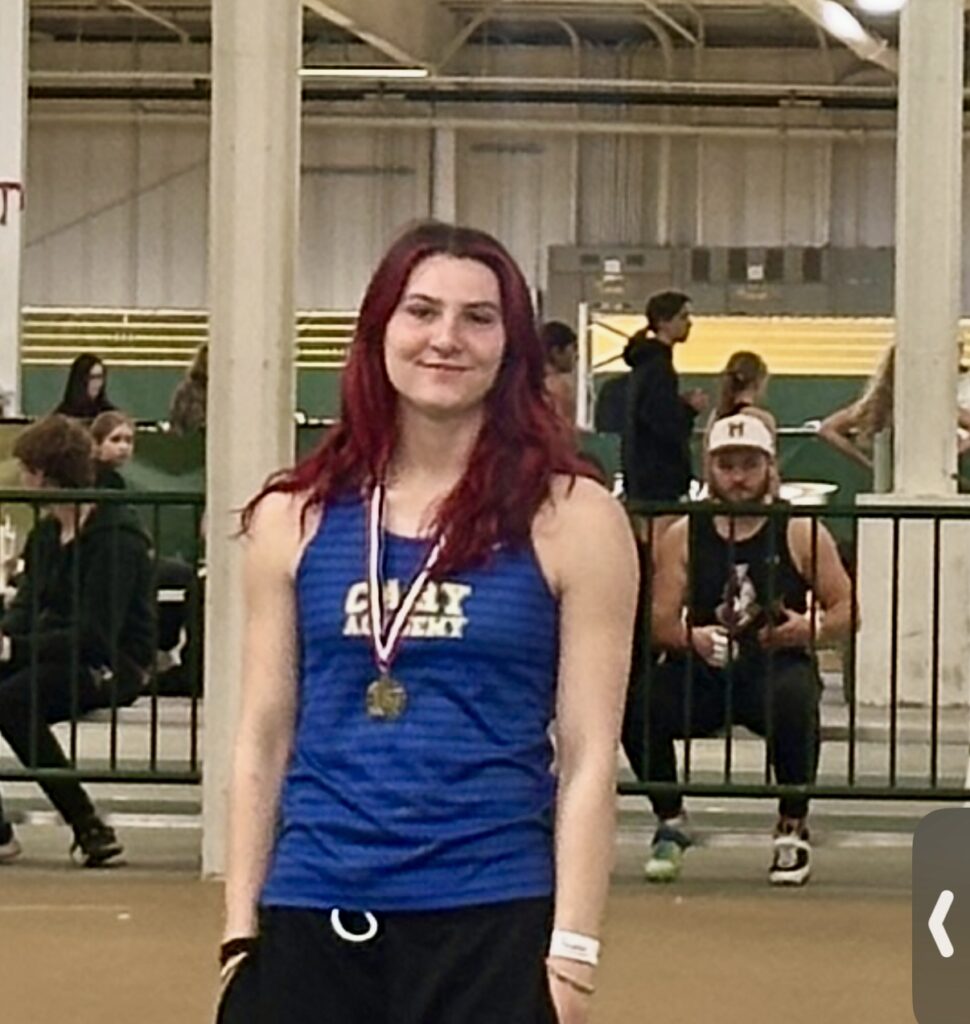 Danica McCarron wins the The 2026 NC Runners Indoor State Championships